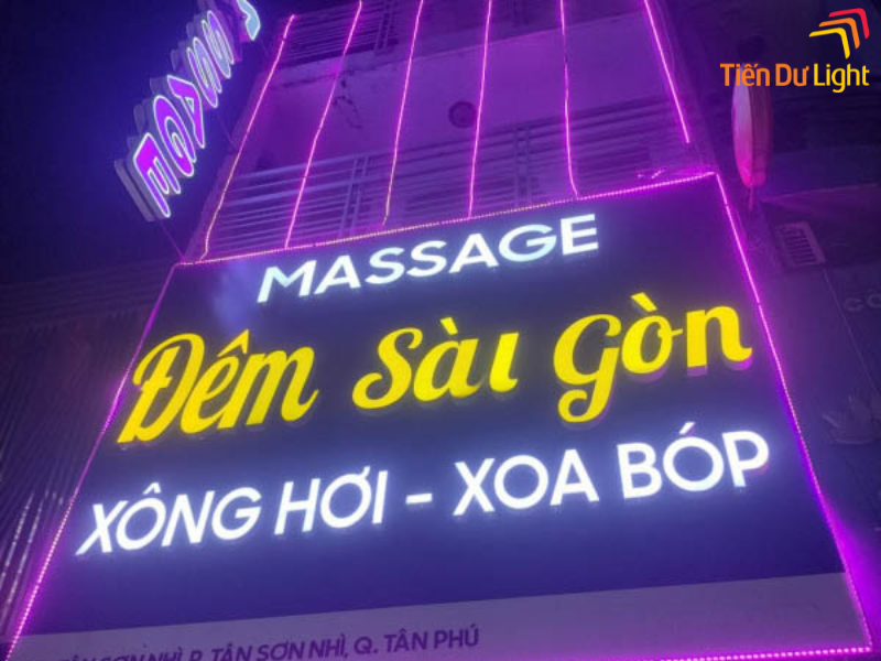 Bảng hiệu massage