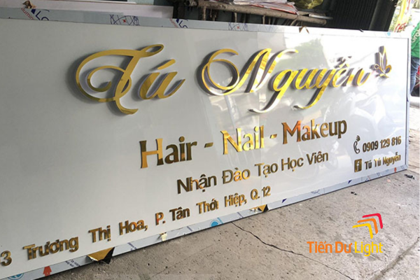 Chữ alu tráng gương