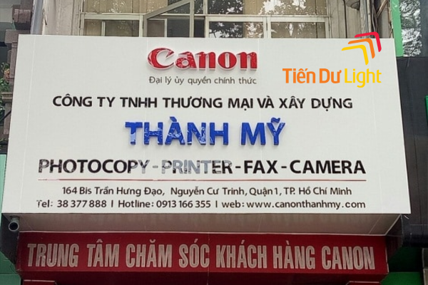 Mẫu bảng hiệu camera đẹp