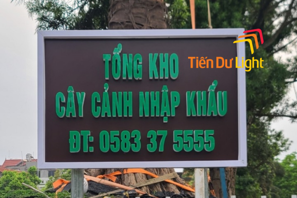 Cần thiết kế bố cụ hài hòa dễ dàng nhìn thấy từ xa