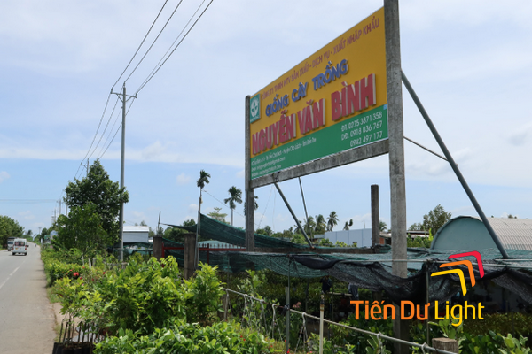Bảng hiệu cây giống đẹp, giá tốt