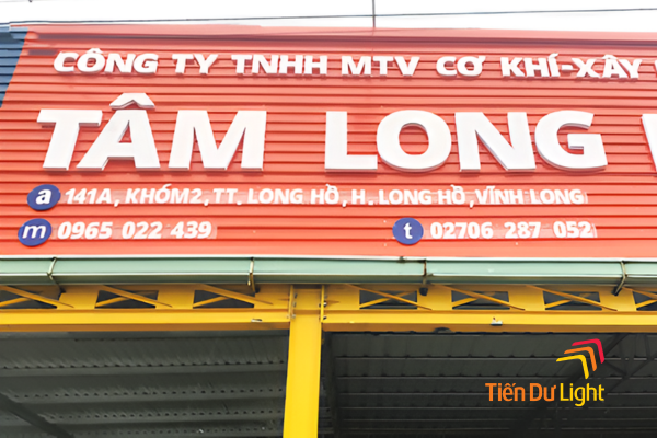 Bảng hiệu quảng cáo cơ khí