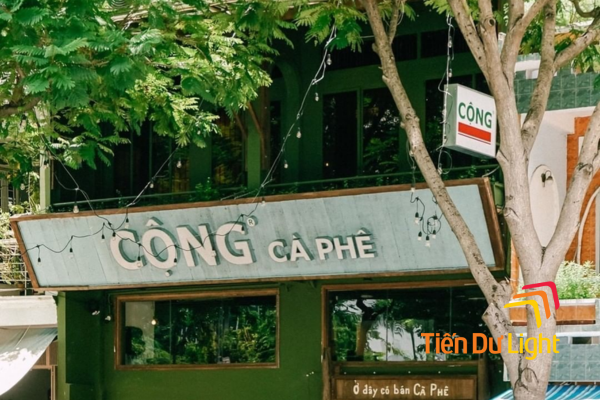Biển gỗ chữ nổi 