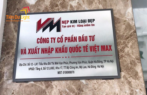 Bảng hiệu công ty đẹp