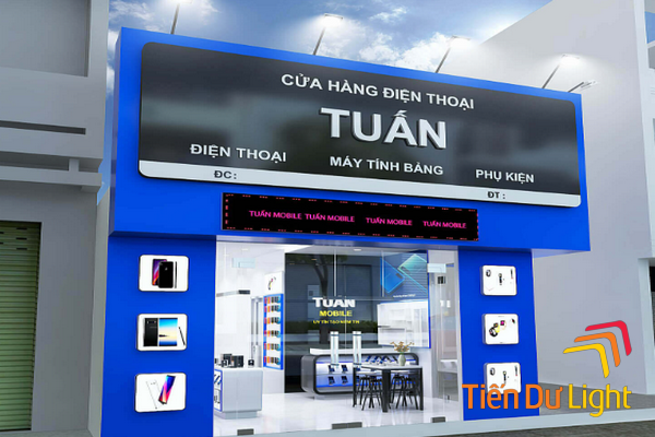 Vai trò của bảng hiệu cửa hàng điện thoại