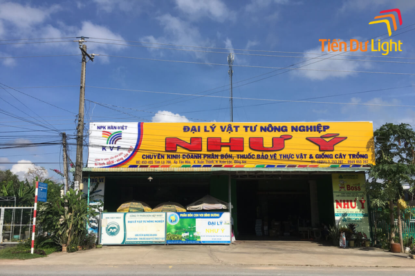 Bảng hiệu cửa hàng vật tư nông nghiệp đẹp