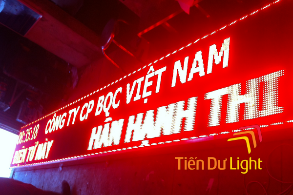 Đặc điểm của bảng hiệu điện tử