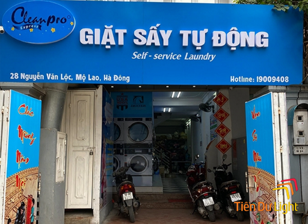 Tầm quan trọng của bảng hiệu giặt sấy