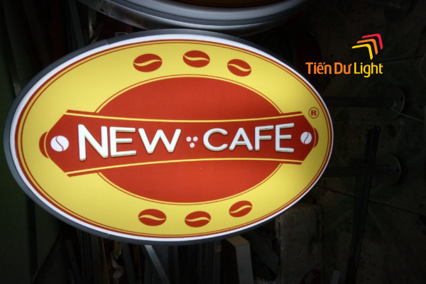 Cấu tạo bảng hiệu hình oval