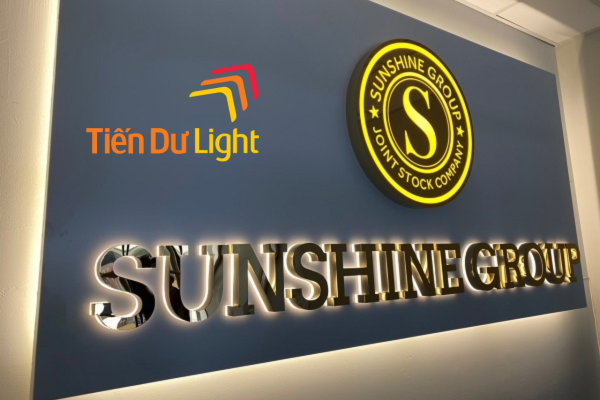 Bảng hiệu chữ inox gương