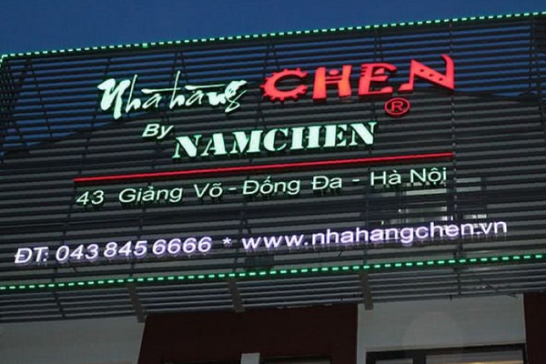Thi công bảng hiệu khung sắt đan nan ở đâu uy tín?