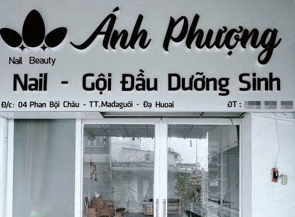 Tham khảo các mẫu bảng hiệu nail spa chuyên nghiệp