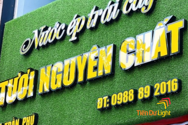 Cần tuân thủ màu sắc kích thước để bảng hiệu phát huy công dụng tối đa