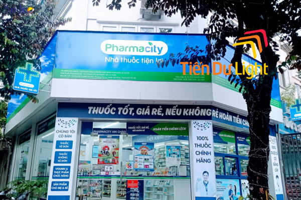 Đặc điểm nhận diện bảng hiệu Pharmacity
