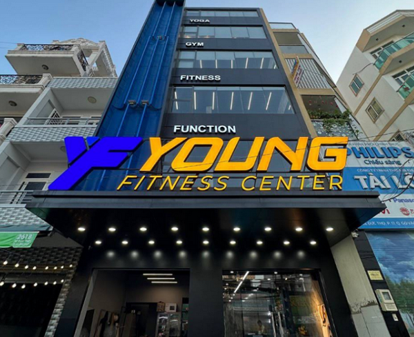 Thiết kế bảng hiệu gym tối giản nhưng cực kỳ cá tính
