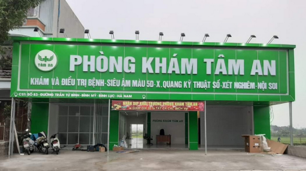 Quy chuẩn làm bảng hiệu phòng khám