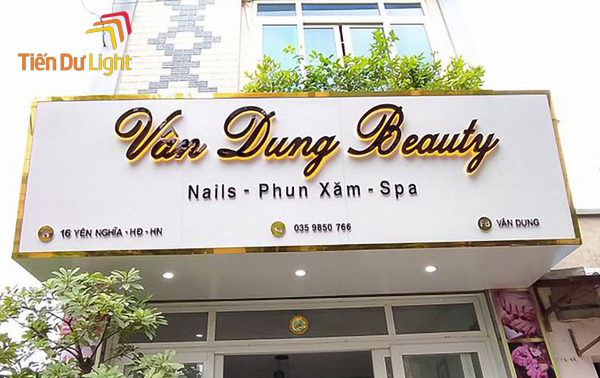 Tham khảo bảng hiệu phun xăm thẩm mỹ