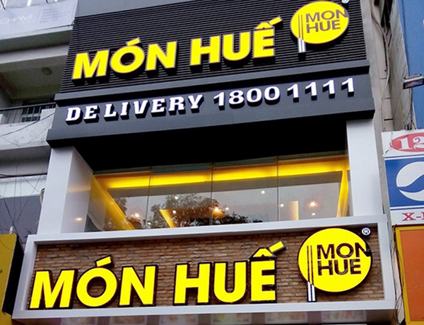 Thiết kế bảng hiệu quán ăn truyền thống 