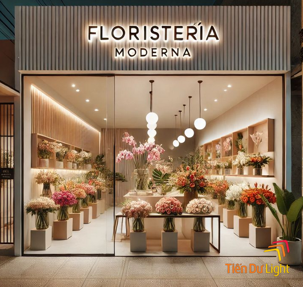 Tham khảo mẫu bảng hiệu shop hoa tươi đẹp