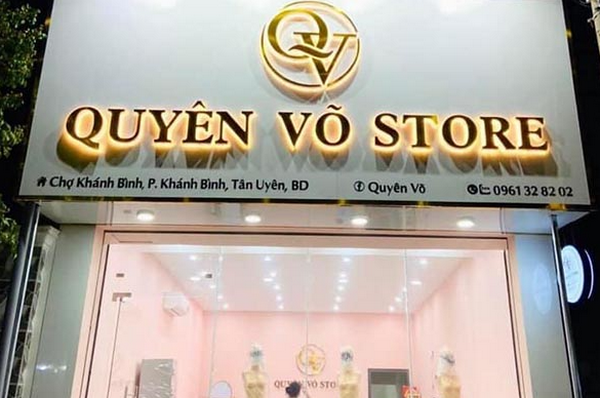 Thiết kế bảng hiệu shop quần áo cá tính, giúp ghi dấu thương hiệu