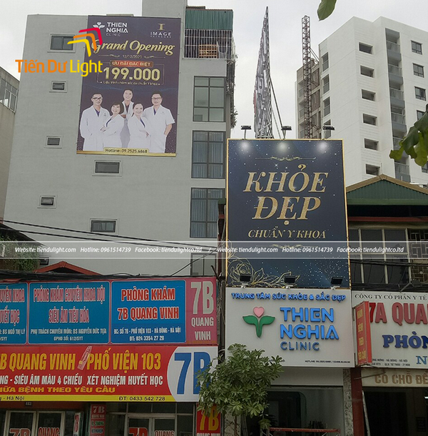 Bảng hiệu spa đẹp, giá tốt