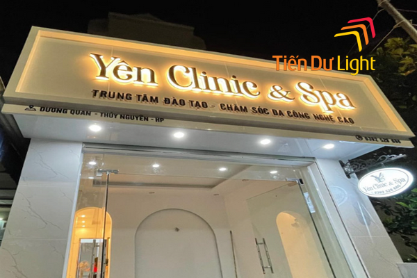 Bảng hiệu spa đơn giản có đặc điểm gì?