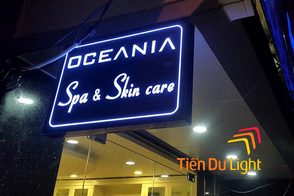 Lợi ích của việc lắp đặt bảng hiệu spa mini