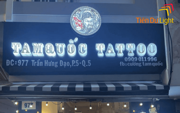 Ưu điểm của bảng hiệu tattoo đẹp