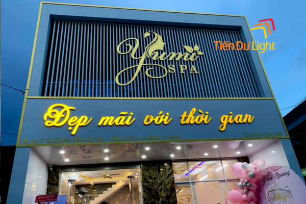 Biển hiệu thẩm mỹ viện bền đẹp