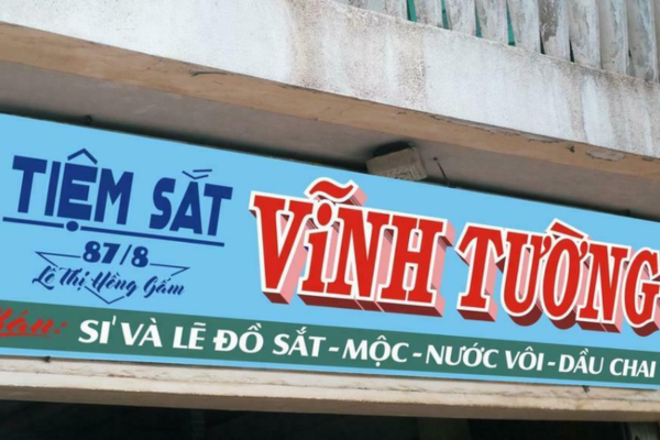 Mẫu bảng hiệu thời xưa đẹp