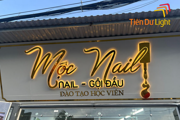 Tham khảo mẫu bảng hiệu tiệm nail ấn tượng
