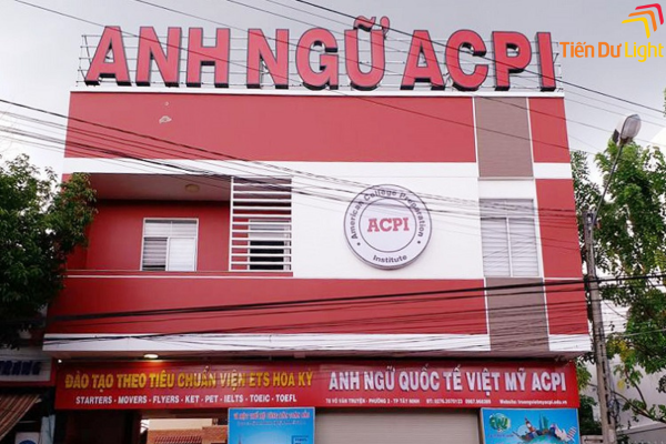 Bảng hiệu trung tâm ngoại ngữ độc đáo sáng tạo 3
