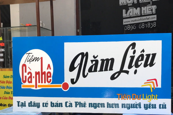 Đặc điểm của bảng hiệu vẽ tay