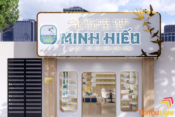 Bảng hiệu yến sào đẹp