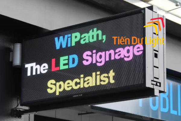 Mẫu bảng led chạy chữ gắn tường