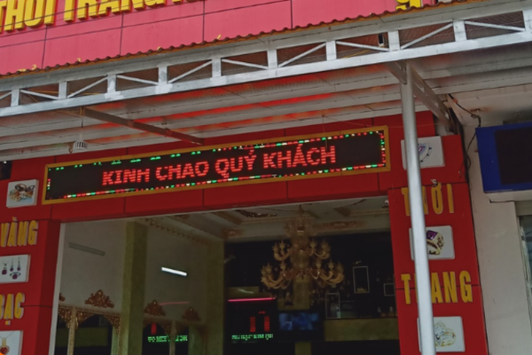 Ứng dụng bảng LED ma trận ngoài trời