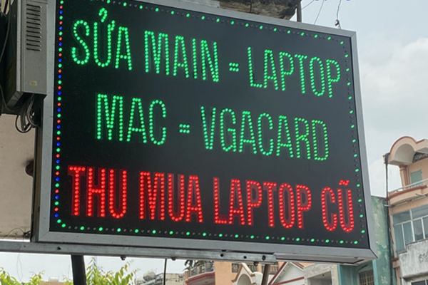 Xác định mục đích sử dụng để lựa chọn kích thước bảng hiệu phù hợp