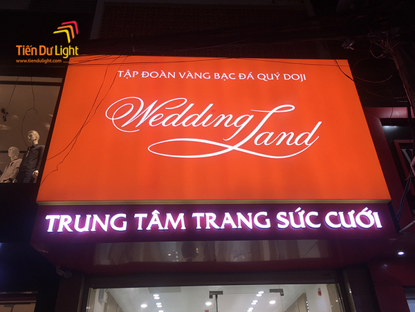 Tham khảo mẫu bảng quảng cáo gắn tường