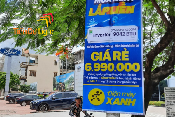 Băng rôn treo cột đẹp