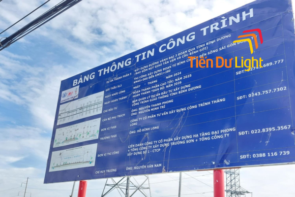 Bảng hiệu thông tin công trình