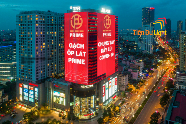 Màn hình led P10 ngoài trời hiển thị hình ảnh sắc nét