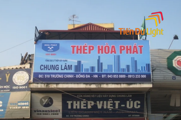 Lợi ích của biển bạt khung sắt