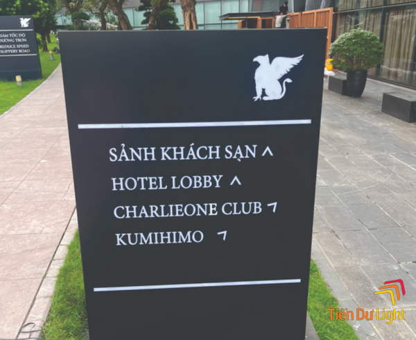 Phân loại biển chỉ dẫn khách sạn