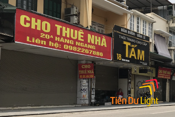 Tìm hiểu về biển cho thuê nhà