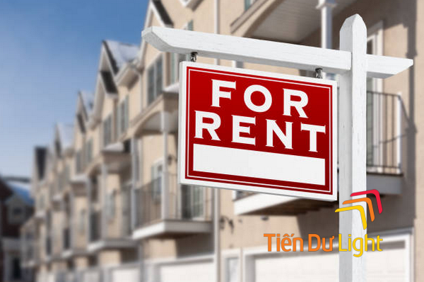 Mẫu biển cho thuê nhà đẹp, độc đáo