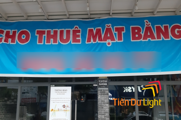 Biển cho thuê nhà hiflex đẹp, tiết kiệm chi phí