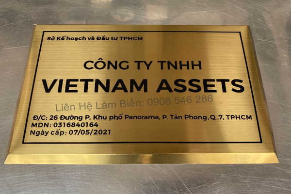 Biển công ty cần có những thông tin gì nhiều người thắc mắc