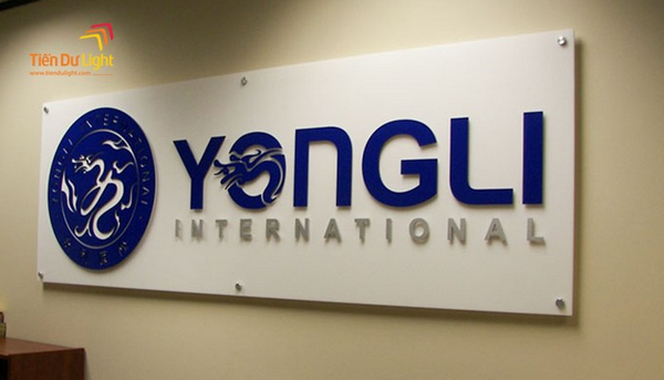 Biển công ty mica - Tìm hiểu chi tiết