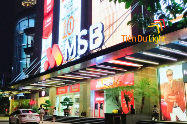 Logo chữ nổi ngoài trời