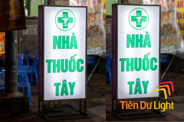 Biển đứng nhà thuốc đẹp